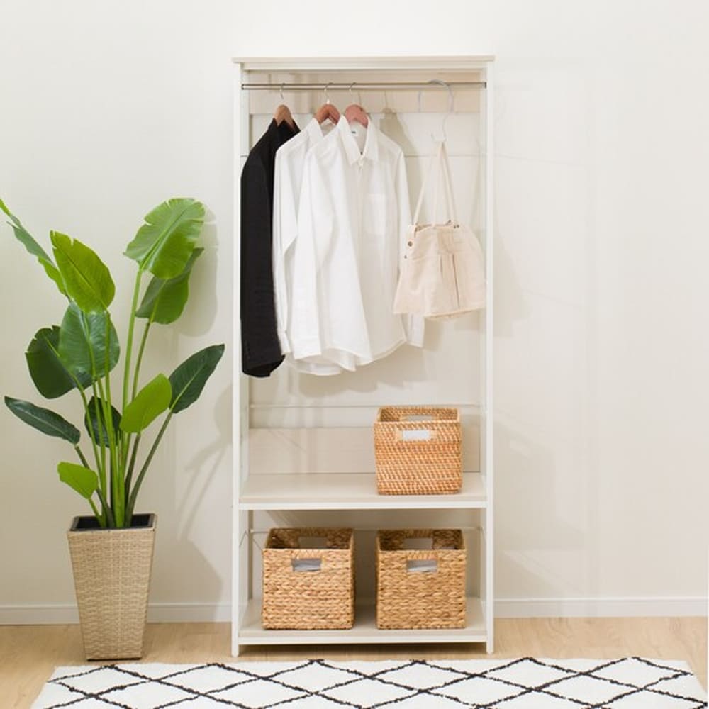 マルチハンガーラック バーネット90 幅90cm] マルチハンガーラック(BN90） 【・玄関先迄納品】 【1年保証