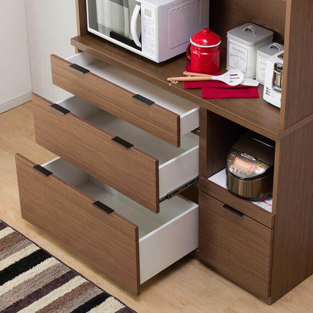 ダイニングボード キッチンボード エトナ 120KB MBR ミドルブラウン <N