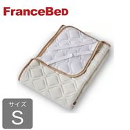 フランスベッド] シングルベッド ミハシー 脚高250mm（ブルー