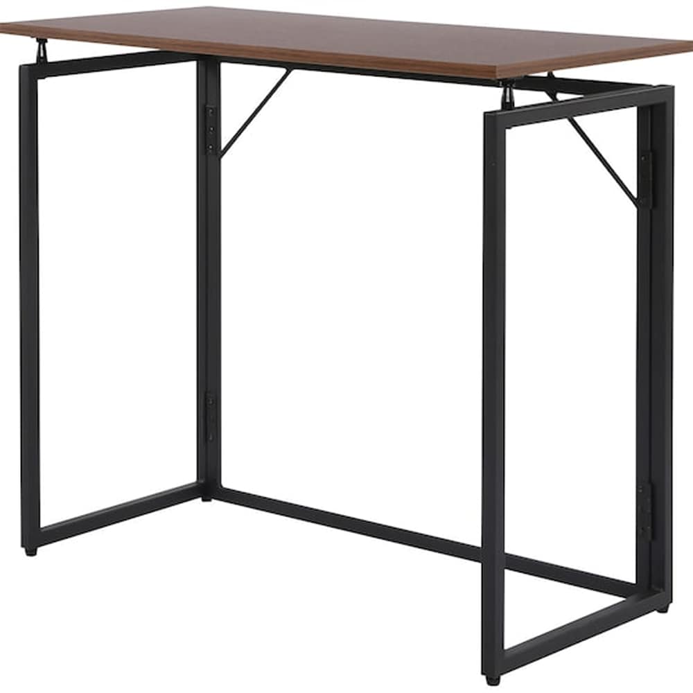 大特価‼️ 最終値下げ‼️ 折りたたみ式 机‼️ 楽天市場】折りたたみデスク (ZK009 80 MBR) ニトリ 【玄関先迄納品