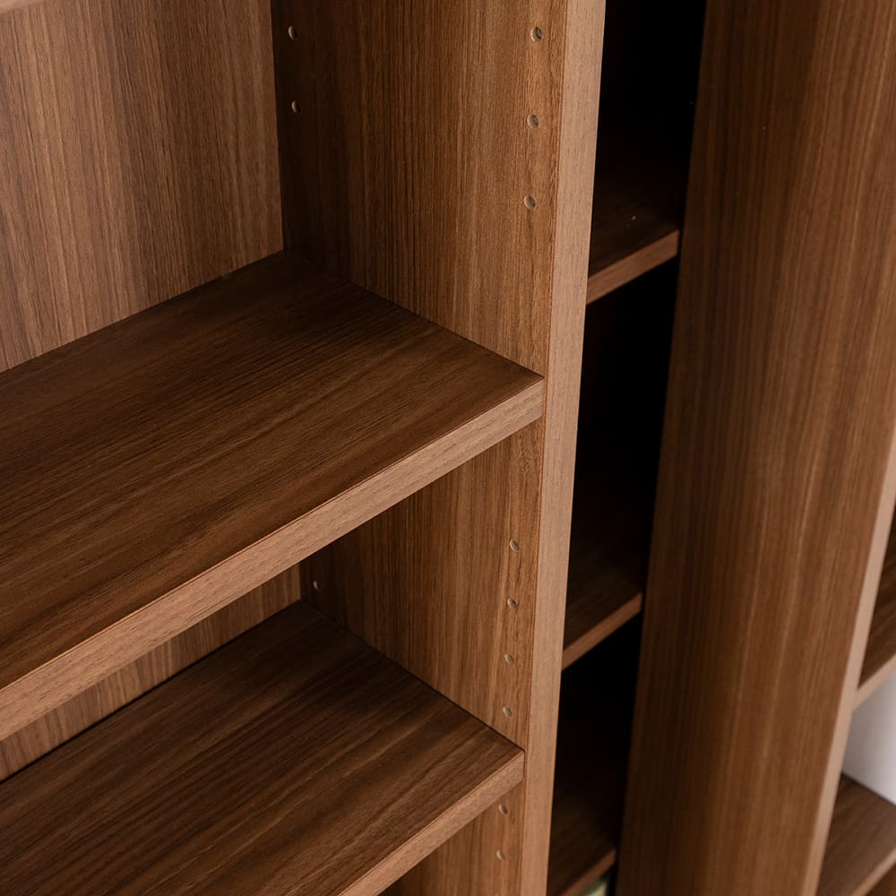 ☆本棚 スライド ダブルスライド 小型本専用（奥行30cm） WN