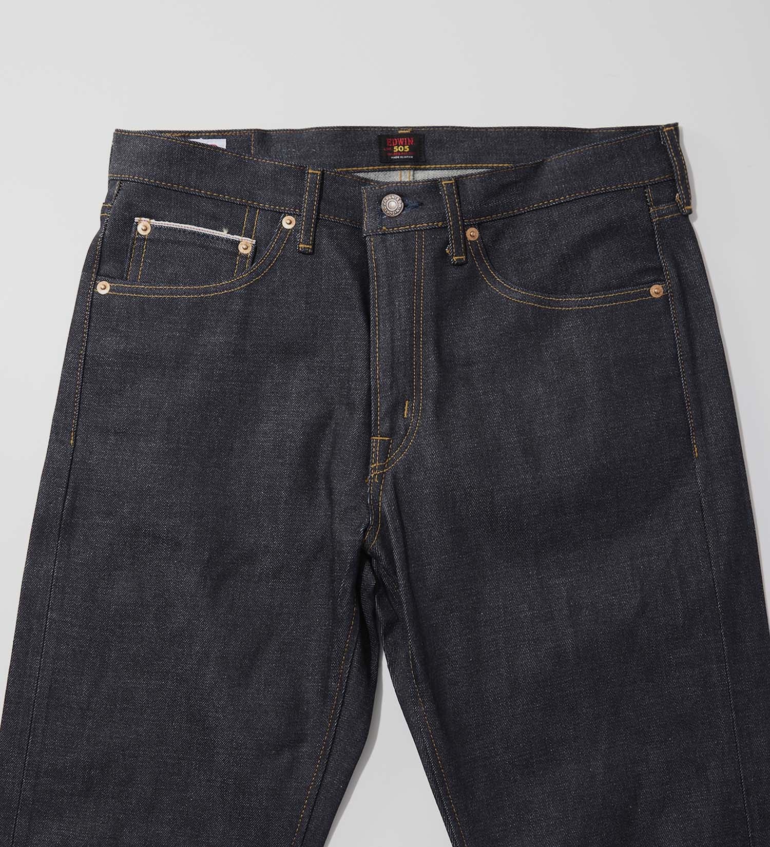 試着対象】505ZXX レギュラーストレート リジッド デニムパンツ