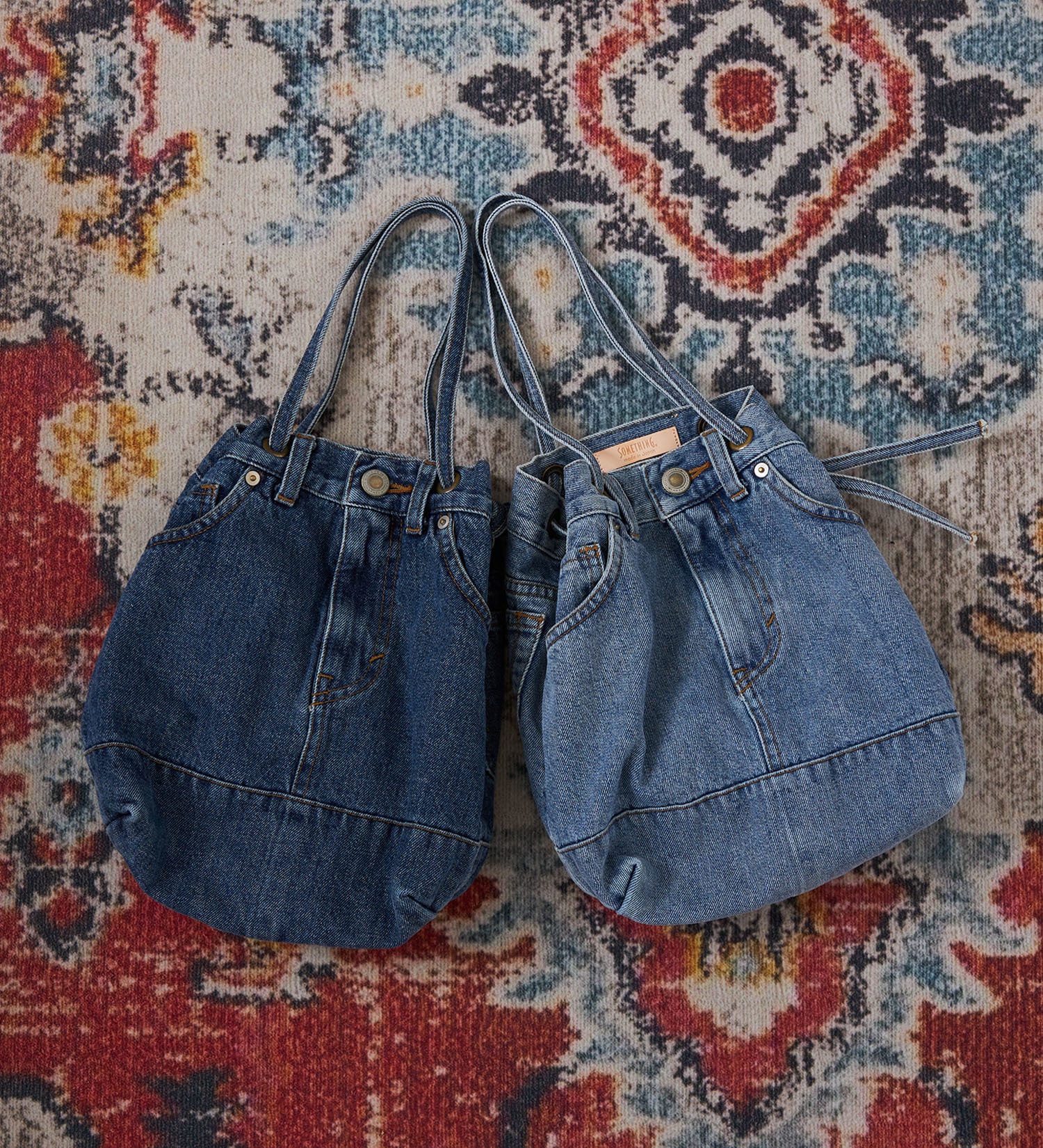 GISELe 10月号掲載】atelier SOMETHING DRAWSTRING BAG/バッグ