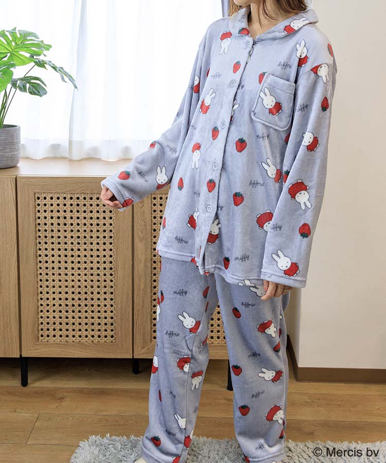 ミッフィースタイル ストライプパジャマ ミッフィー&バーバラ