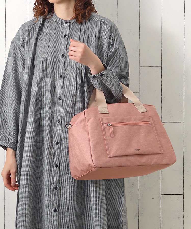 杢調ボストン バッグ BAG ボストン バッグ トート ショルダー 肩掛け