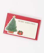 クリスマス米津祐介ダイカットネームカードセット(サンタクロース