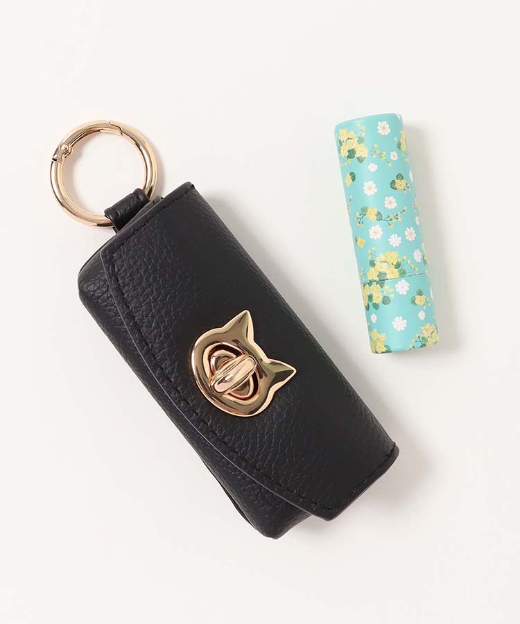 catツイストロックミニポーチチャーム | Bleu Bleuet（ブルーブルーエ