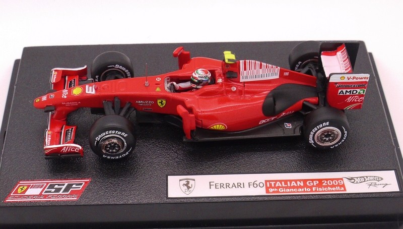 2009 Hotwheels Barcode Ferrari F60 G Fisichella -1/43 scale