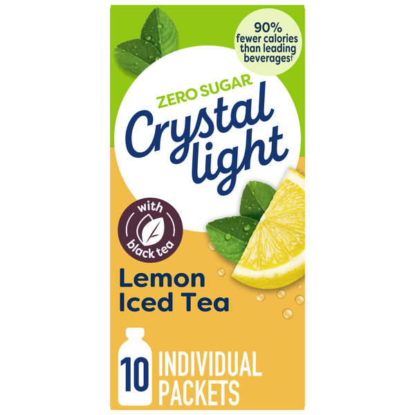 Crystal Light Lemon Iced Tea Powdered Drink Mix Same-Day Delivery