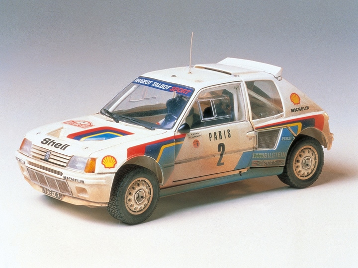 タミヤ 1/24 スポーツカーシリーズ プジョー205ターボ16・ワークス