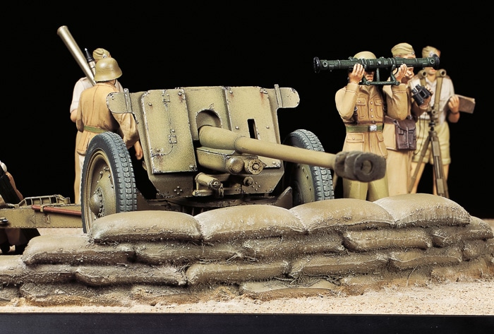 タミヤ ミリタリーコレクション 1/35 ドイツ 7.62cm対戦車砲Pak36（r