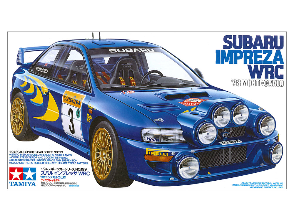 1/24 SUBARU IMPREZA WRC '98 MONTE-CARLO | TAMIYA
