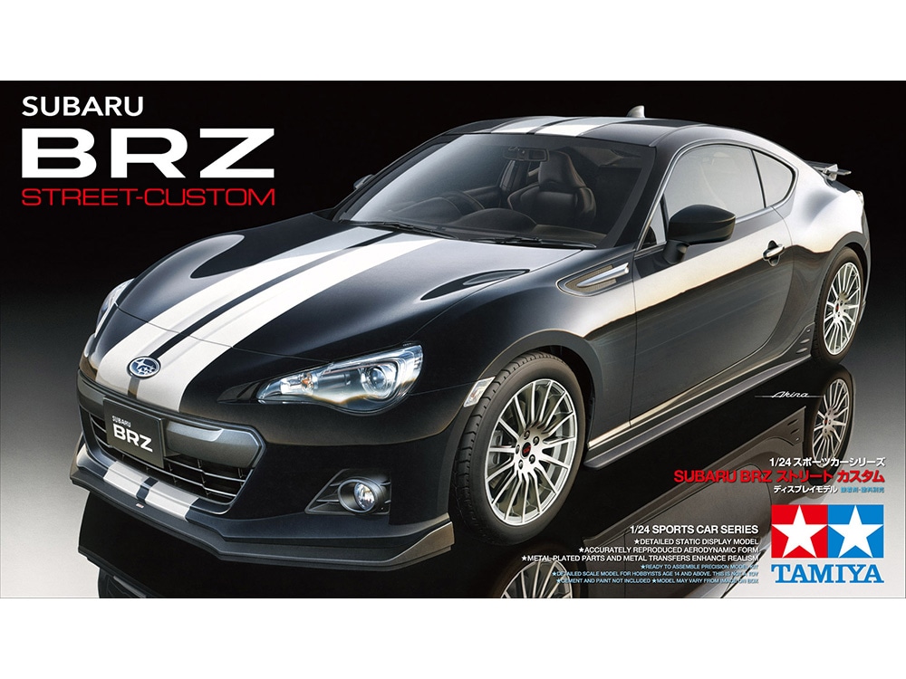 タミヤ 1/24 スポーツカーシリーズ SUBARU BRZ ストリートカスタム
