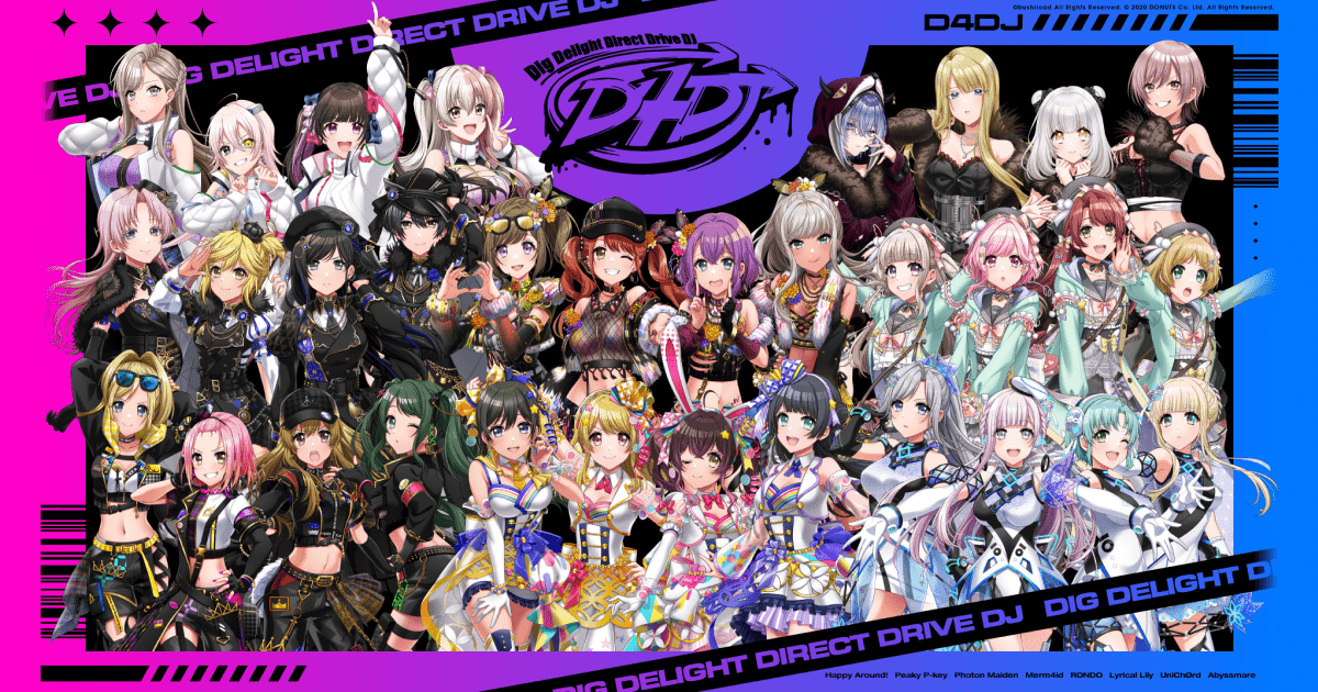 コンセプト mini Album「Showdown」 | DISCOGRAPHY | D4DJ(ディー