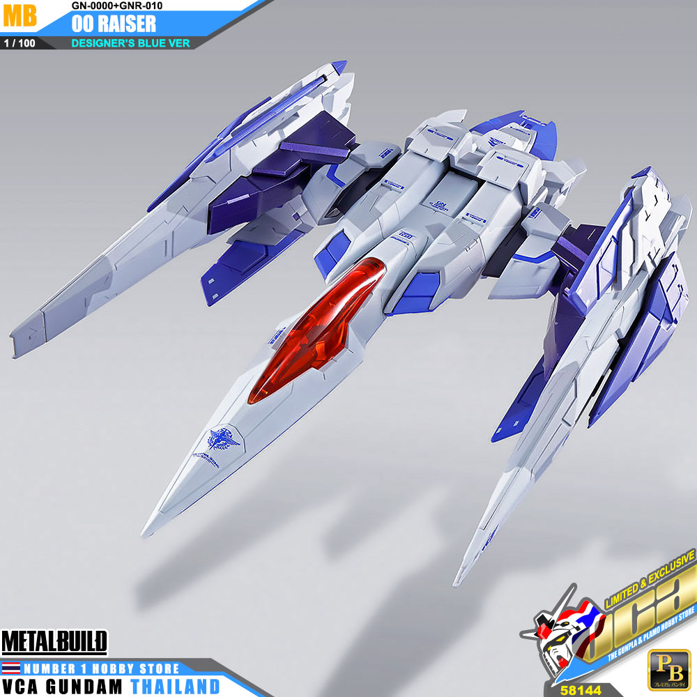 PremiumBandai® Metal Build 00 RAISER (DESIGNER'S BLUE VER