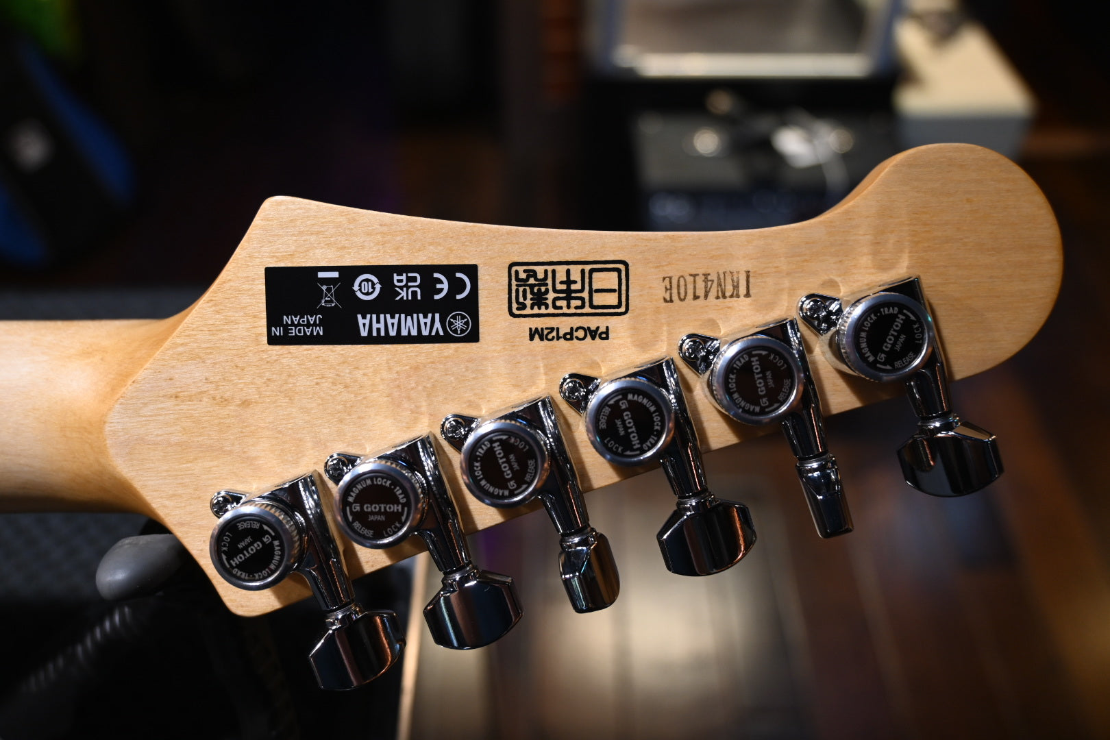 Yamaha Pacifica Professional PACP12M Beach Blue Burst Guitar 410E