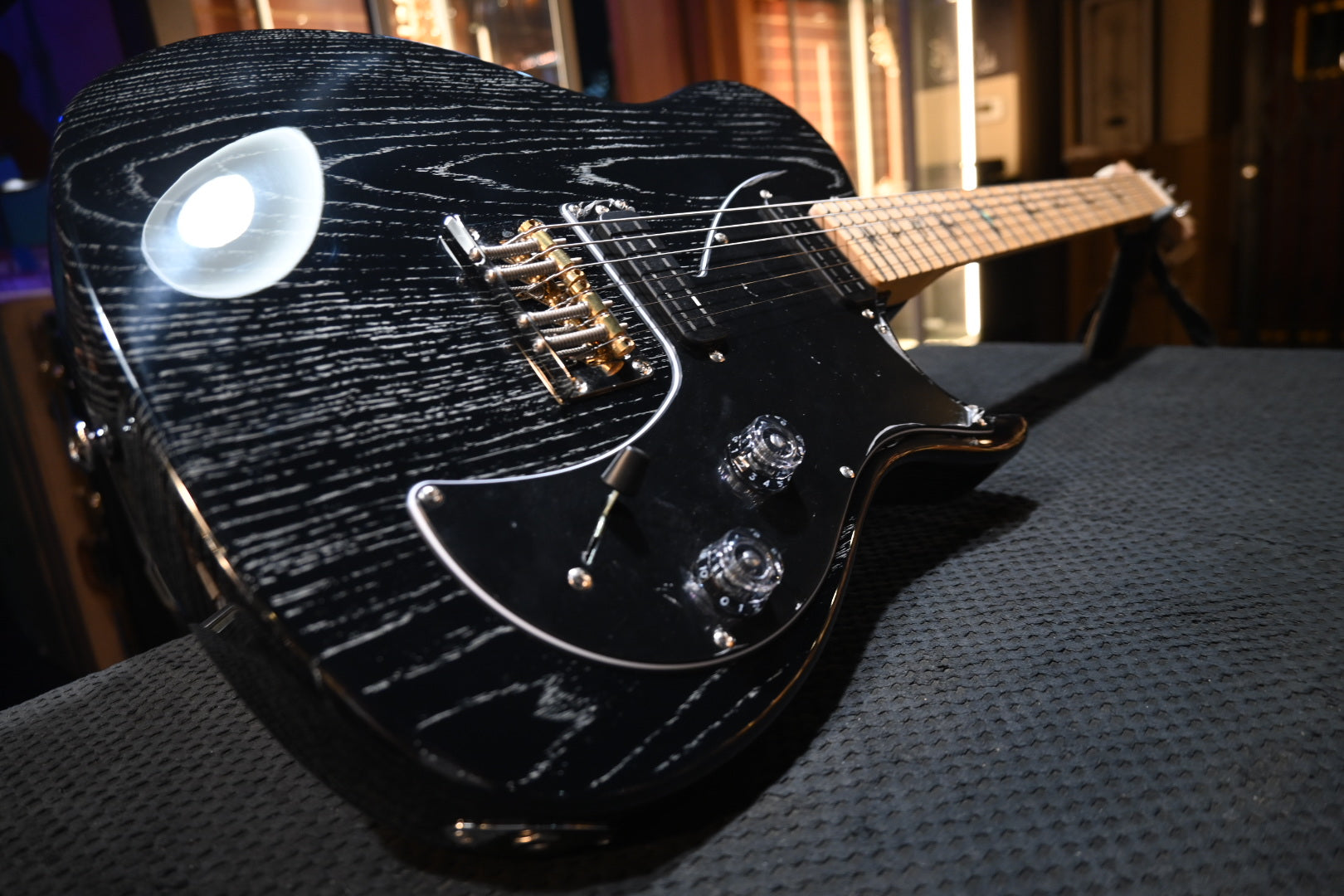 PRS SE NF53 Black Doghair Guitar 3233 | Danville Music