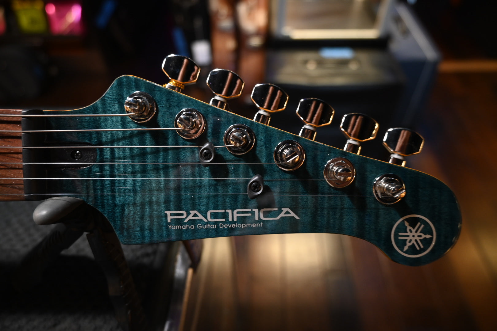 Yamaha Pacifica PAC612VIIFM Indigo Blue Guitar 3113 | Danville Music