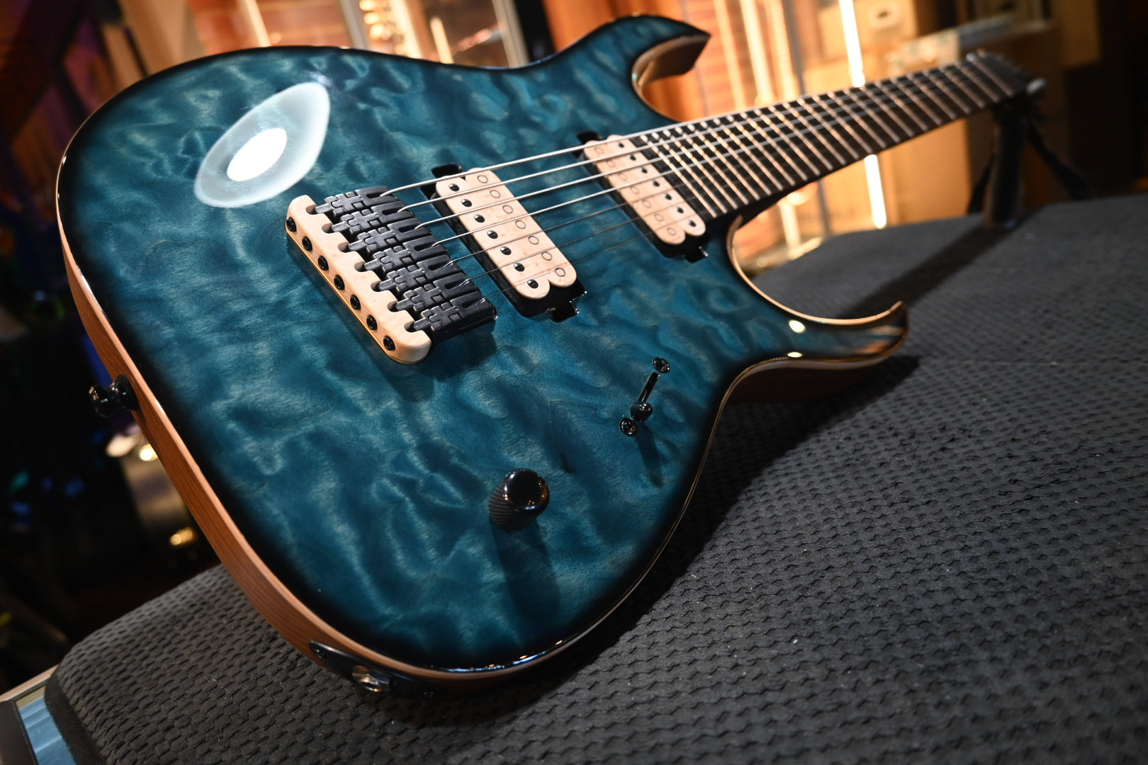 Mayones Duvell Elite 7 Translucent Custom Finish Guitar | Danville
