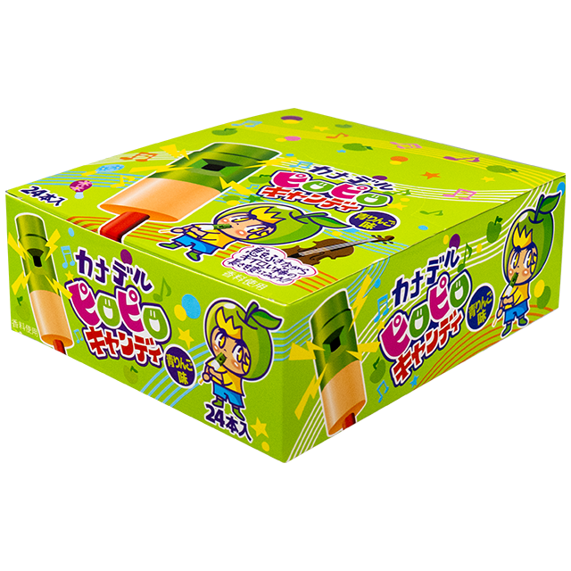 カナデルピロピロキャンディ 青りんご 24入り – 楽駄屋