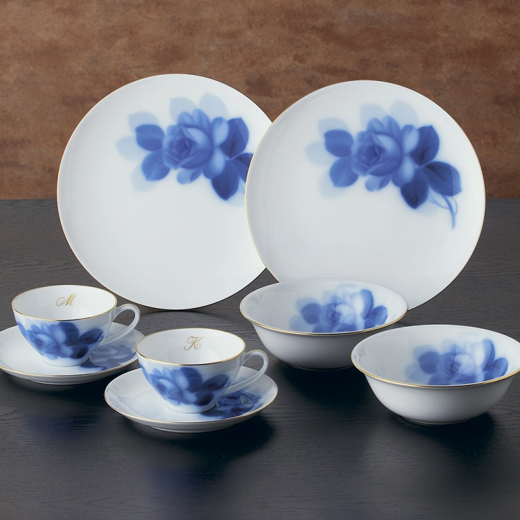 大倉陶園 イニシャル碗皿＆プレート＆ボウルペア | ハーモニック 商品