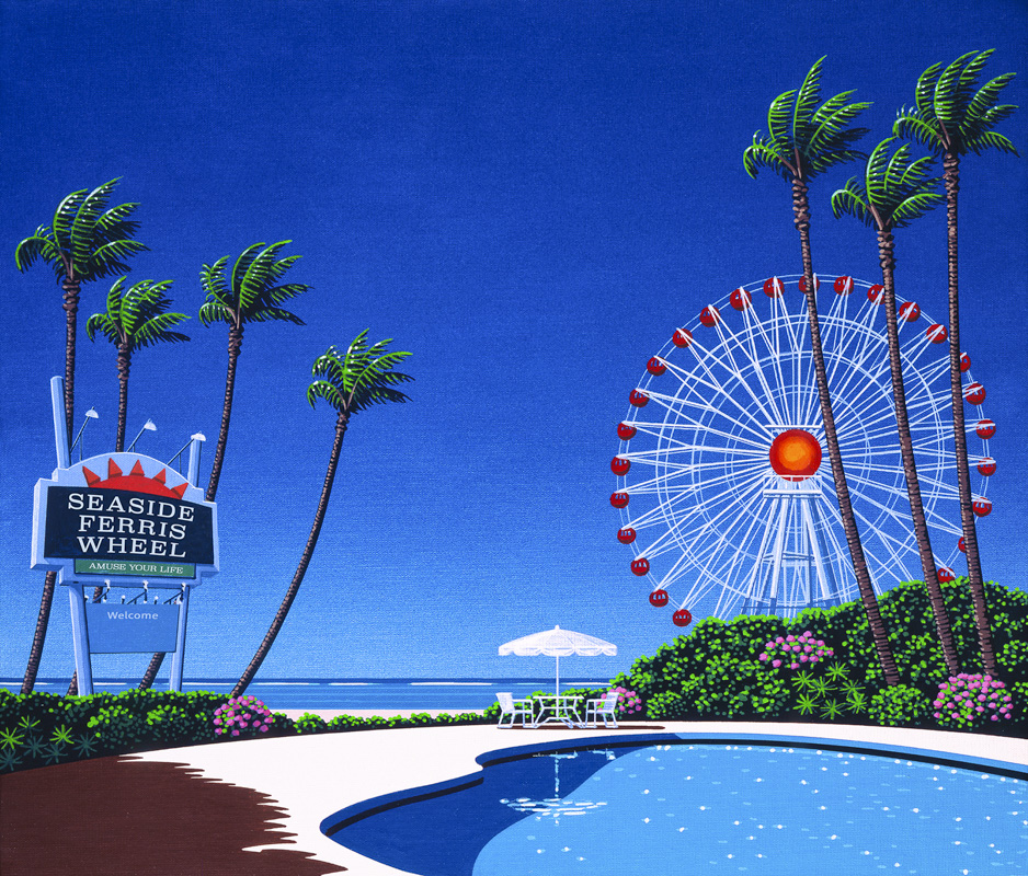 新宿高島屋】シティポップのジャケットで話題！『永井 博 版画展 2025