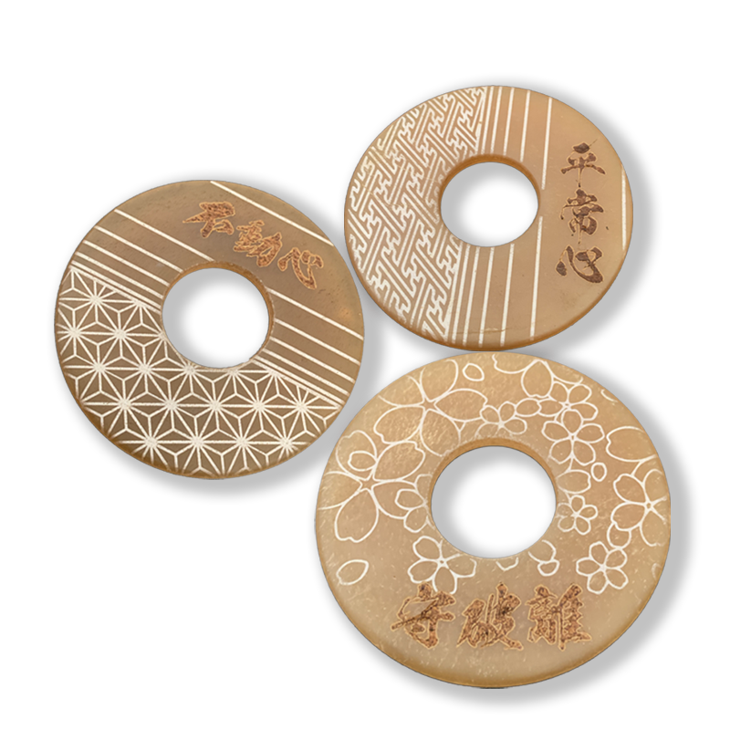 剣道】デザイン革鍔 文字入れ可能 | 剣道防具・竹刀の通販サイト ｜ 大