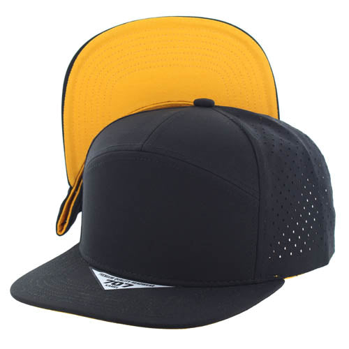 Kamel K707DPS 7 PANEL HYDRO Flat Adjustable Snapback Trucker Cap