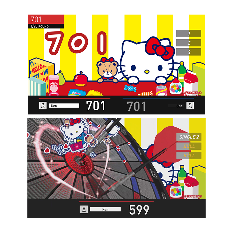 ダーツハイブ店舗限定】サンリオキャラクターズキャラクターダーツ