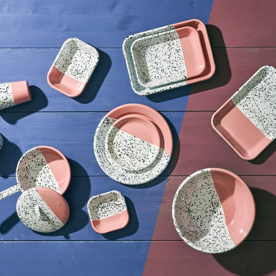 Kapka Mind-Pop Enamel Dinner Plate - Tabletop | Darling Spring