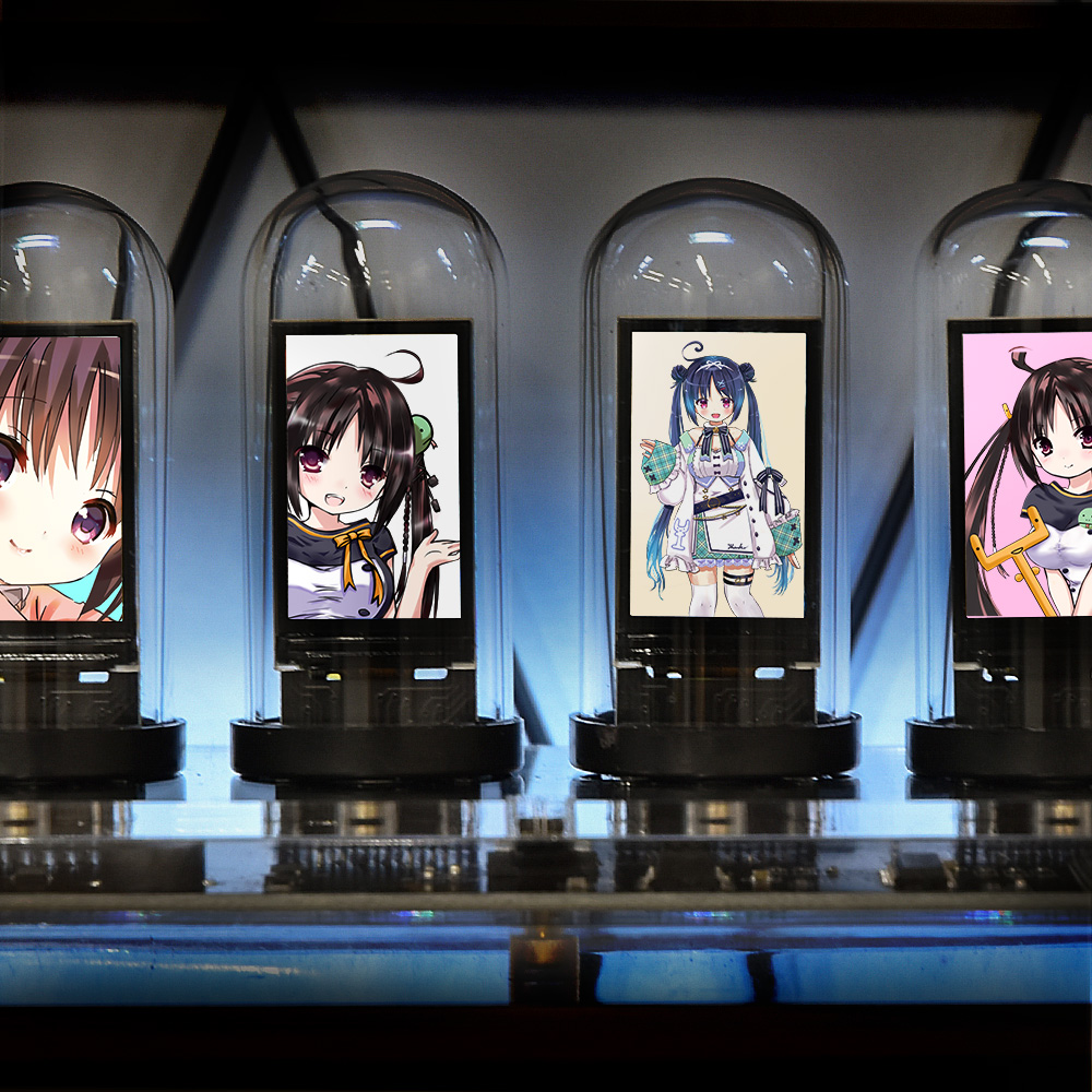 PYZONE : ニキシー管風置時計「Cyber punClock ghost」 | 【公式