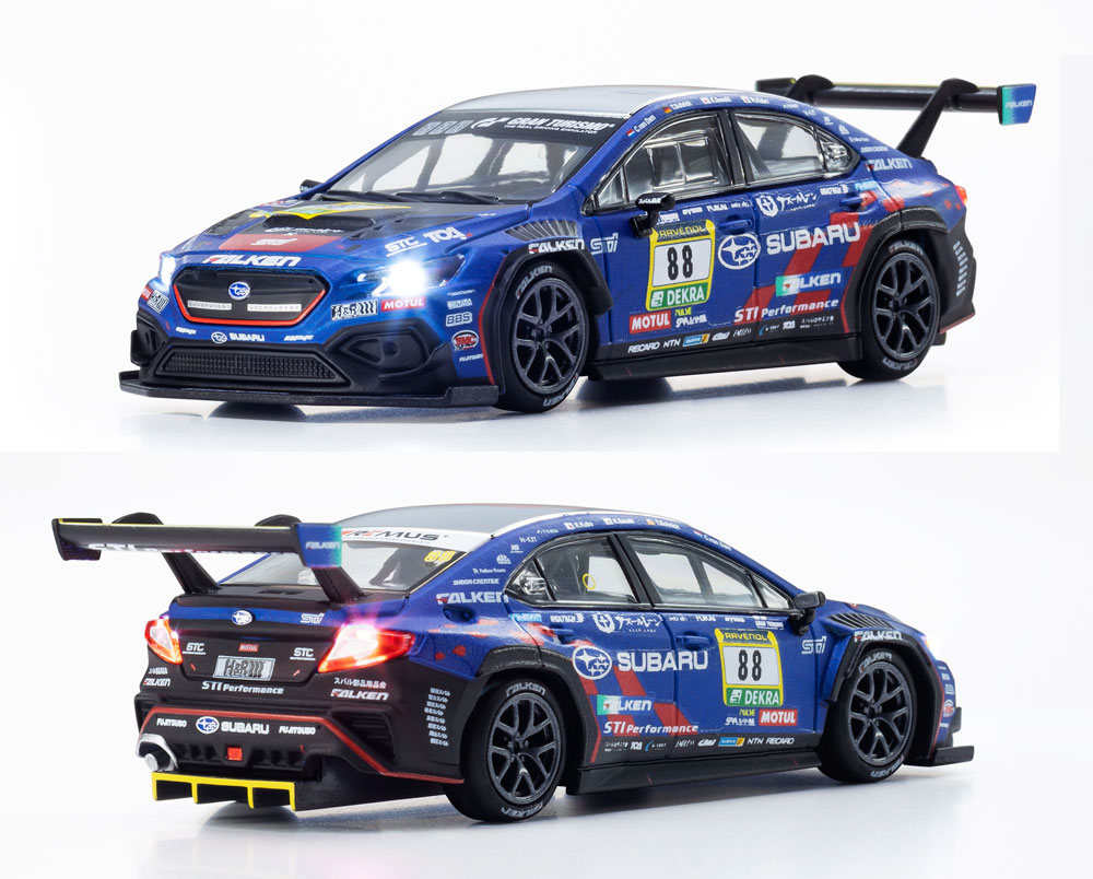 KYOSHO MINI CAR & BOOK No.23/24 SUBARU WRX NBR CHALLENGE 2023/2024