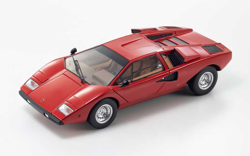 京商 ミニカー | 「ランボルギーニカウンタックLP400」を1/18スケール