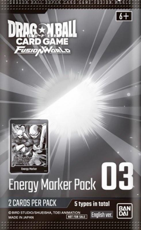 怒りの咆哮】海外版エナジーマーカーパック03/カードリスト全5種類