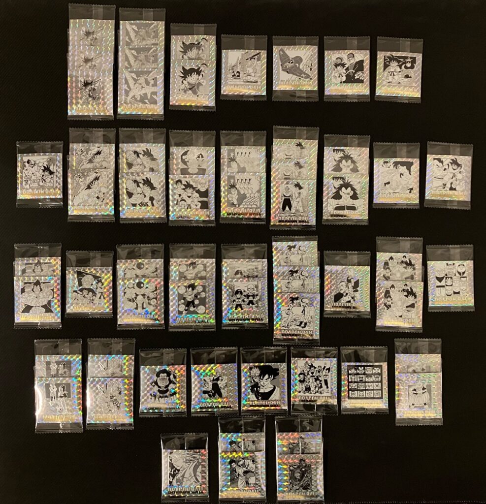 ドラゴンボール40周年記念シールウエハース2【3箱開封録＆封入法則解説