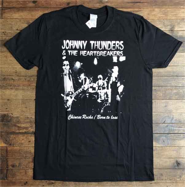 JOHNNY THUNDERS AND THE HEARTBREAKERS Tシャツ CHINESE ROCKS