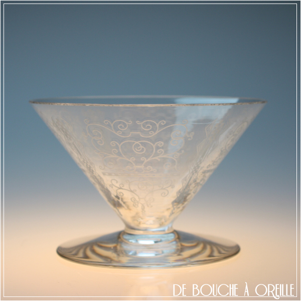 オールドバカラ アンティーク DE BOUCHE A OREILLE / LIDO - リド