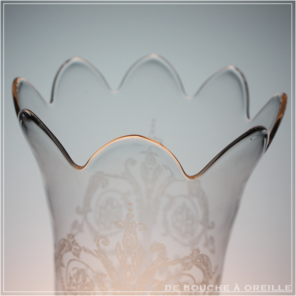 オールドバカラ アンティーク DE BOUCHE A OREILLE / Baccarat Bambous