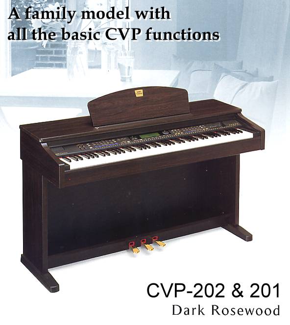 YAMAHA CVP-201 / CVP-202 / CVP-203 / CVP-204 / CVP-205 / CVP-206