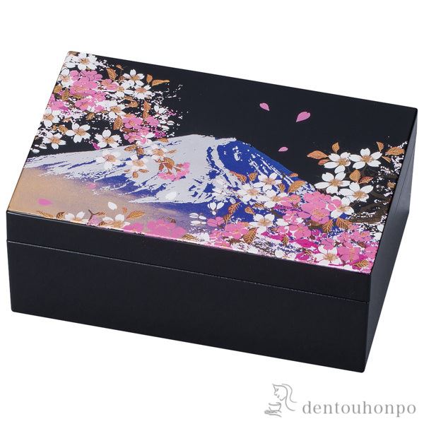 プチアクセサリーBOX 富士桜 / アクセサリー入れ 収納ボックス ケース