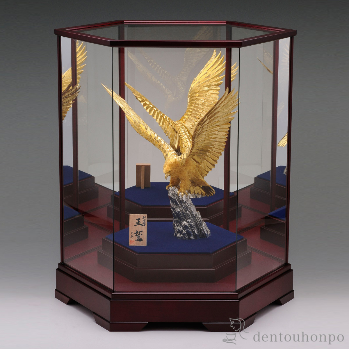 送料無料】 純金 王鷲 A 1000g / 高級 コレクション 美術品 工芸品