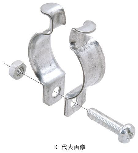 電材 BLUEWOOD / ネグロス電工 Z-19C 電線管支持クリップ パイラック