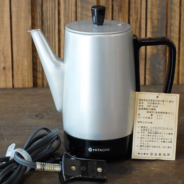 日立 電気ポット CP-300 0.6L 箱付き 未使用品（け1319） - リユース
