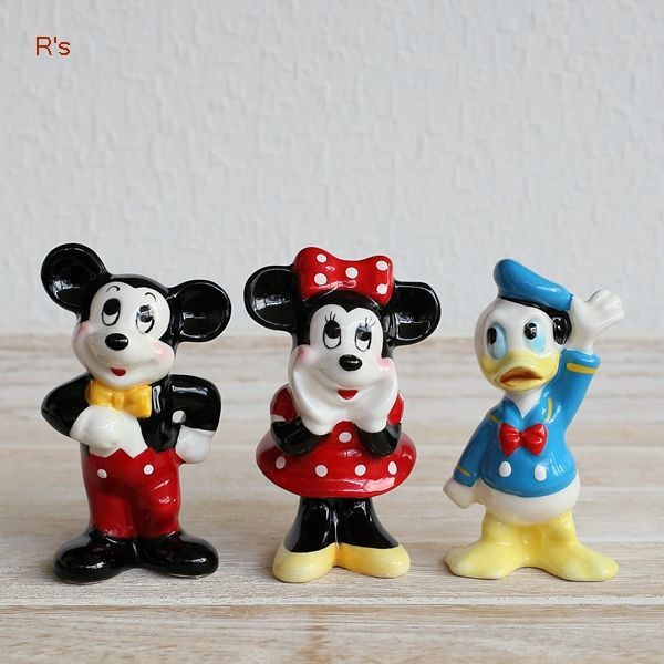 TDL 東京ディズニーランド 陶器製 ミッキーマウス＆ミニーマウス