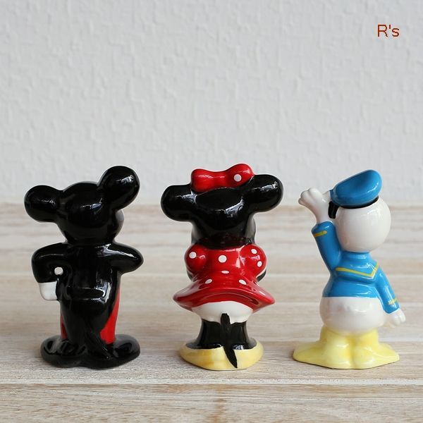 TDL 東京ディズニーランド 陶器製 ミッキーマウス＆ミニーマウス