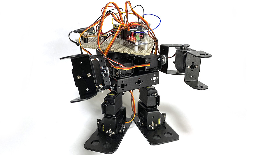2足歩行ロボットの制作