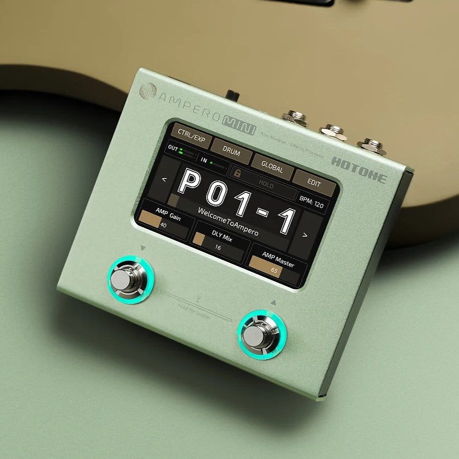 Hotone Audio Ampero Mini Pedal | All Colors Available – DeathCloud