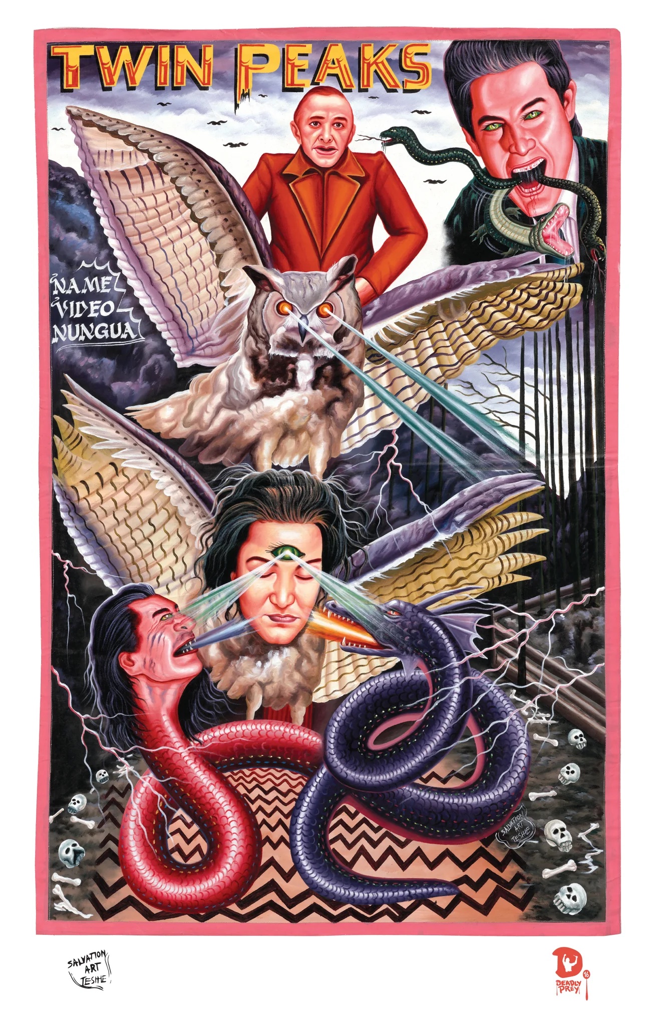 Ghanaian Hand-Painted Movie Posters For Hollywood Blockbusters