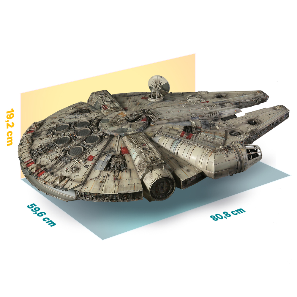 スター・ウォーズ ミレニアム・ファルコン 海外版 全号キット