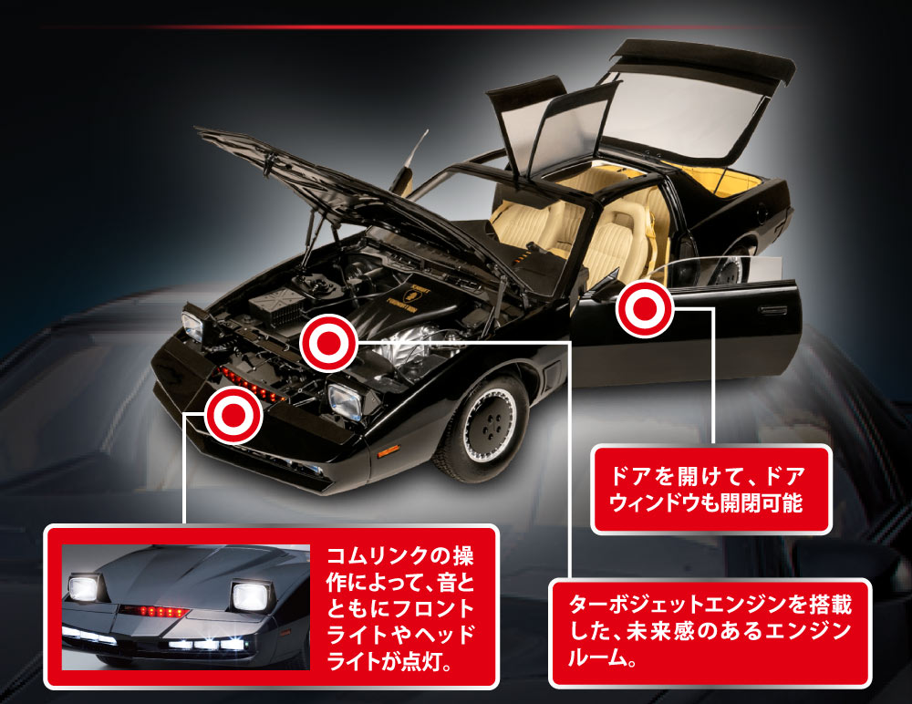 ナイトライダー【全110号】キット | デアゴスティーニ公式